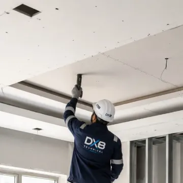 Gypsum Partition Ceiling Work in Dubai