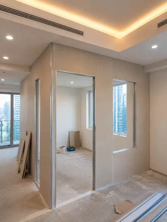 dubai marina gypsum partition